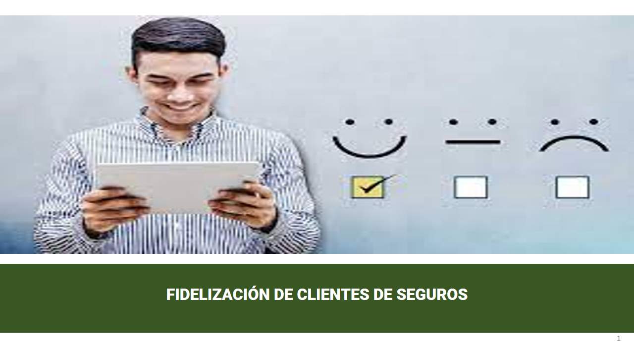 Curso de FIDELIZACIÓN DE CLIENTES DE SEGUROS