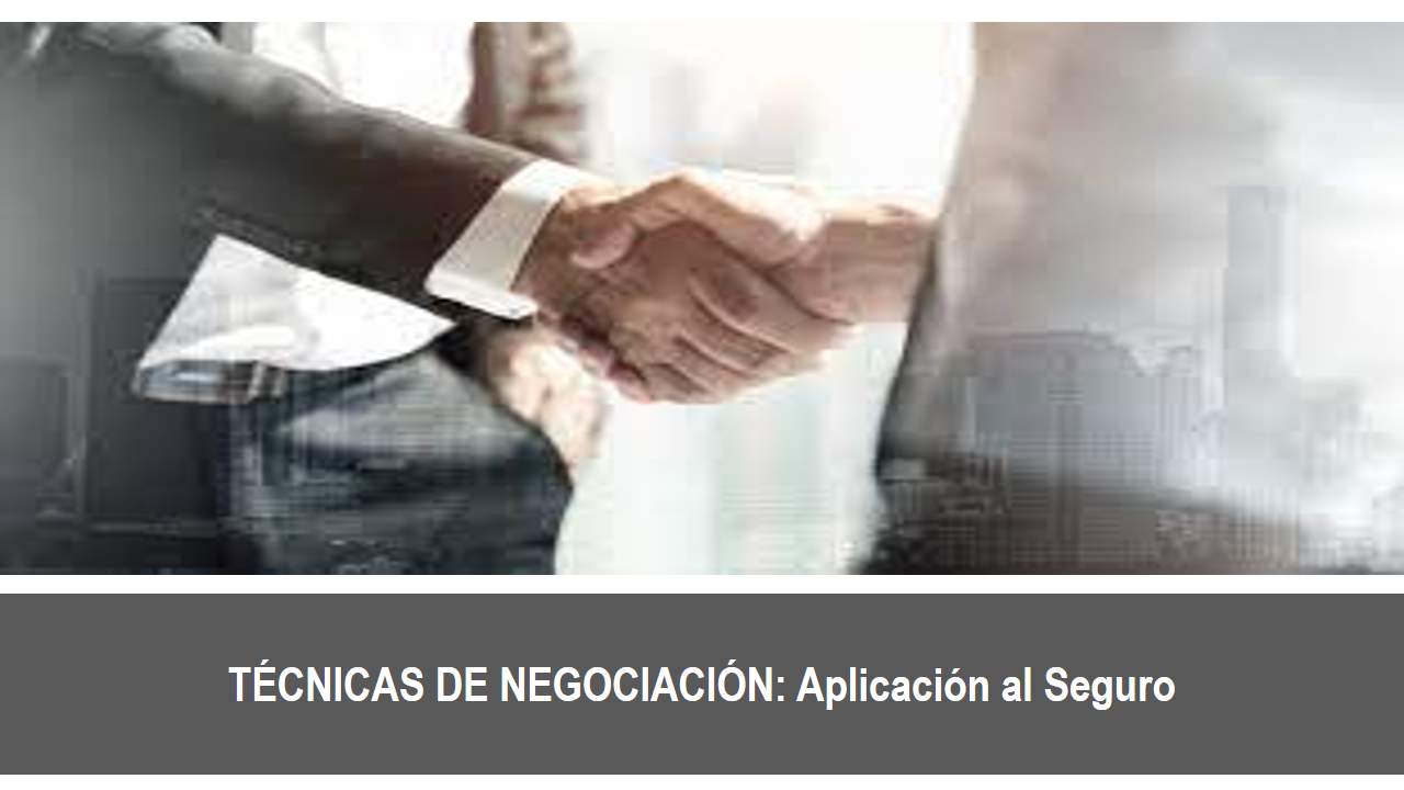 Curso de TÉCNICAS DE NEGOCIACIÓN 