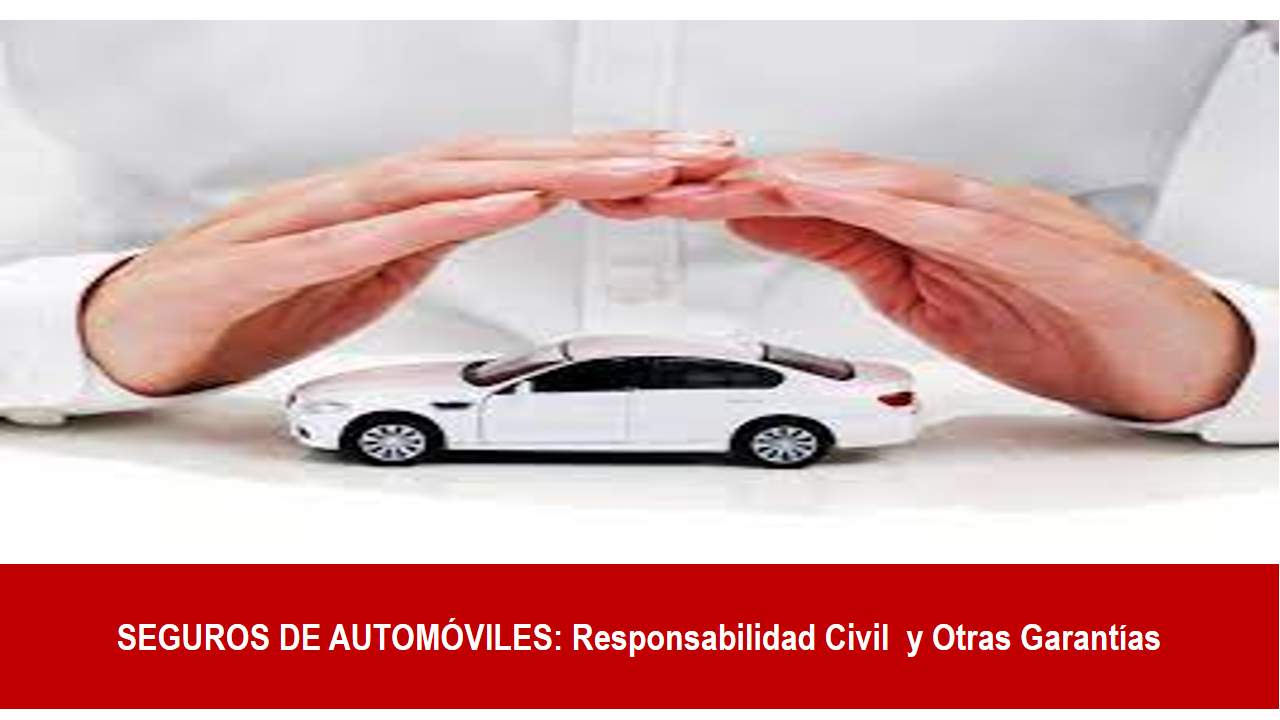 Curso de SEGUROS DE AUTOMÓVILES:  Responsabilidad Civil  y Otras Garantías