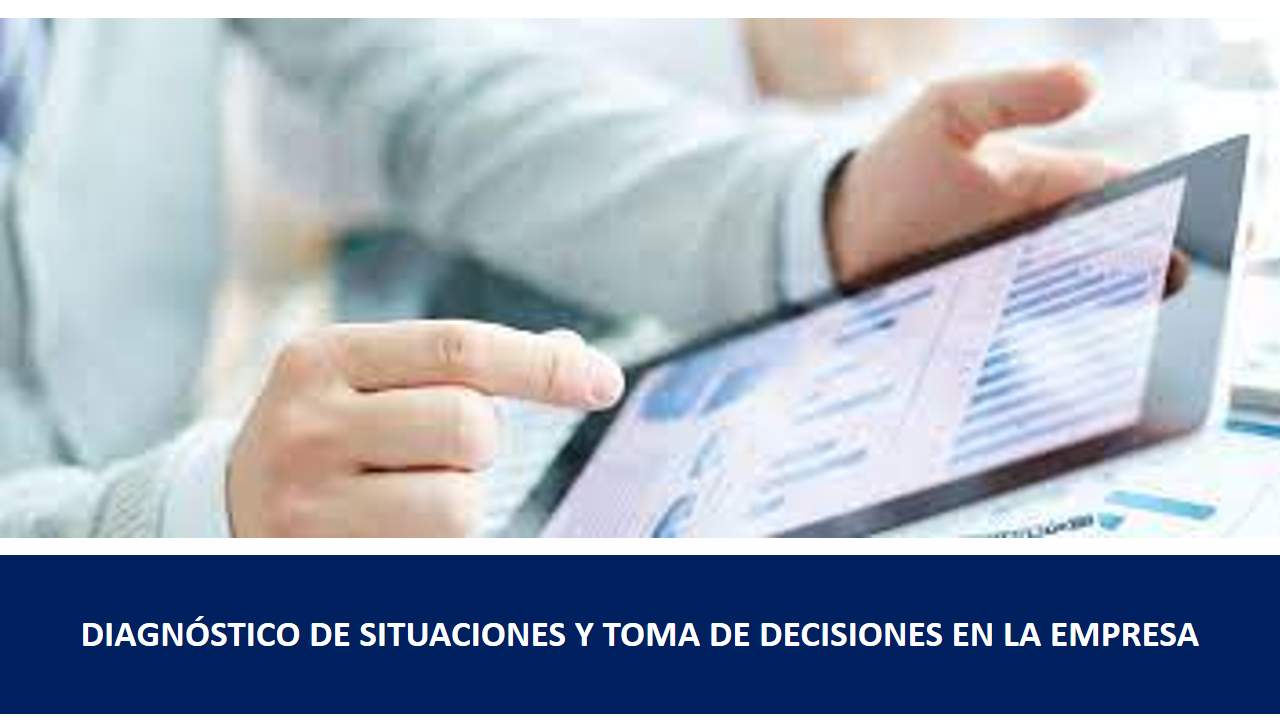 Curso de DIAGNÓSTICO DE SITUACIONES Y TOMA DE DECISIONES EN LA EMPRESA