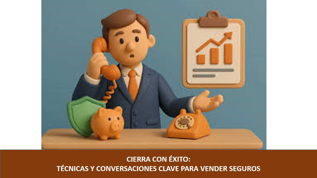 Curso de CIERRA CON ÉXITO: TÉCNICAS Y CONVERSACIONES CLAVE PARA VENDER SEGUROS