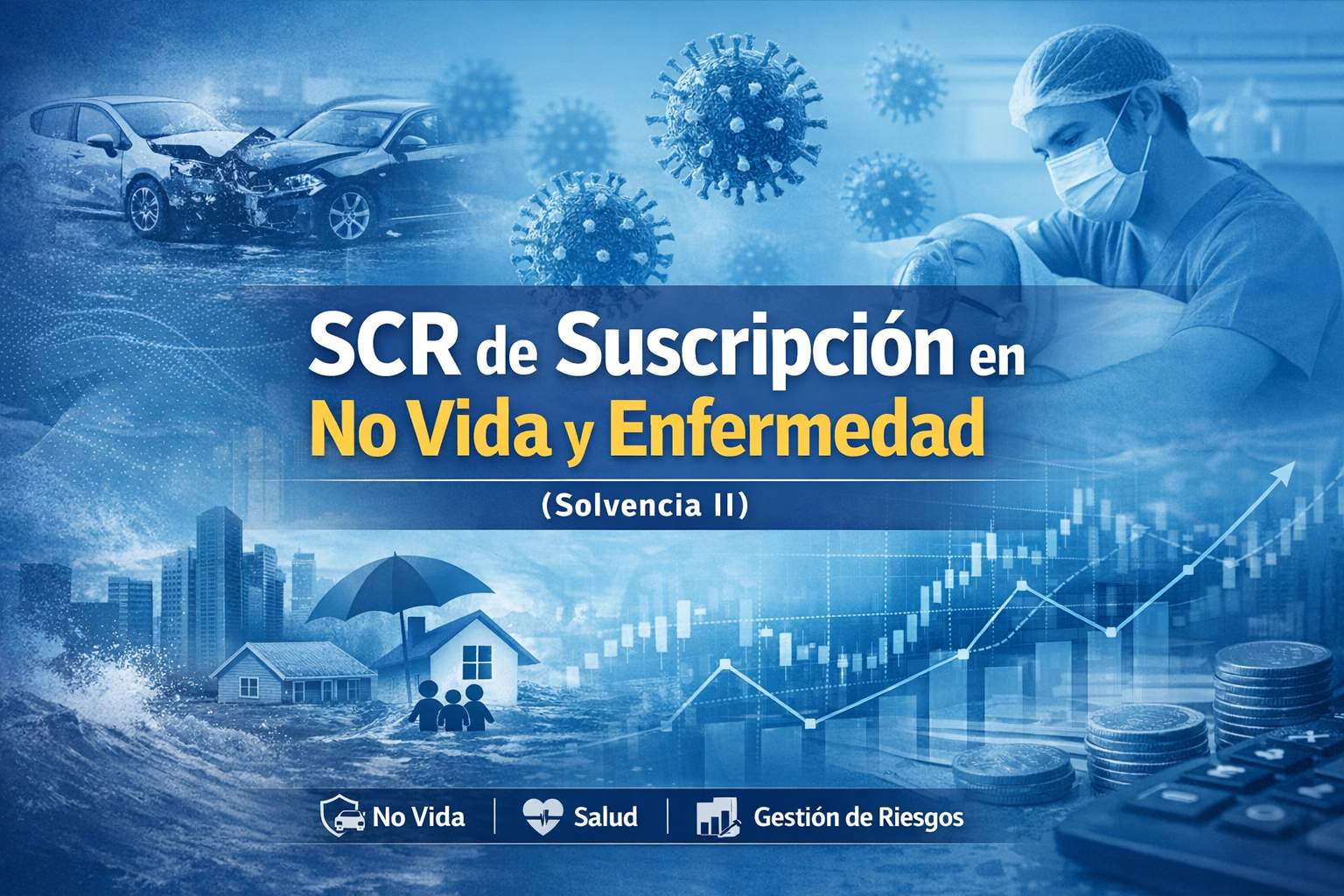 Curso de SCR (Solvency Capital Requirement) de Suscripción en No Vida y Enfermedad (Solvencia II)