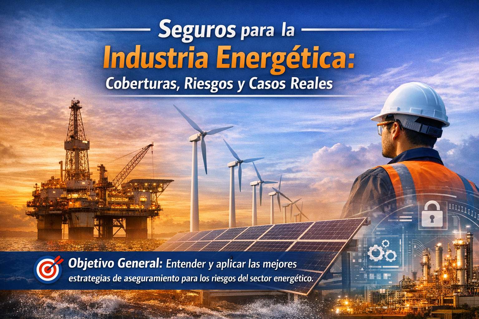 Curso de SEGUROS PARA LA INDUSTRIA ENERGÉTICA: Coberturas, Riesgos Y Casos Reales