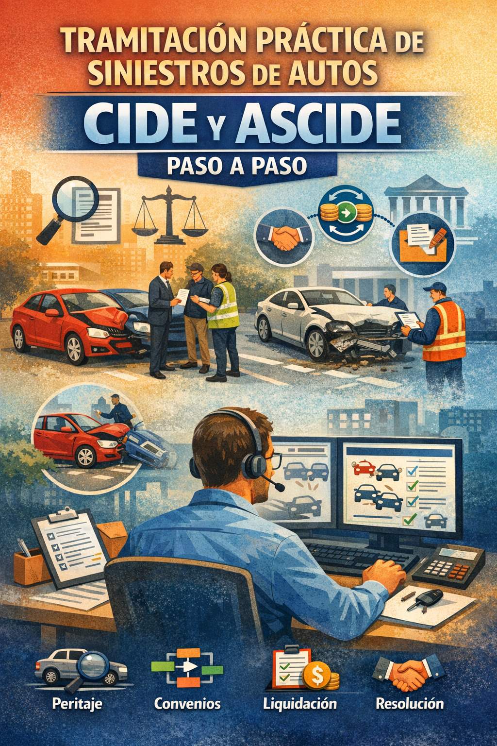 Curso de Tramitación Práctica de Siniestros de Autos: CIDE y ASCIDE Paso a Paso