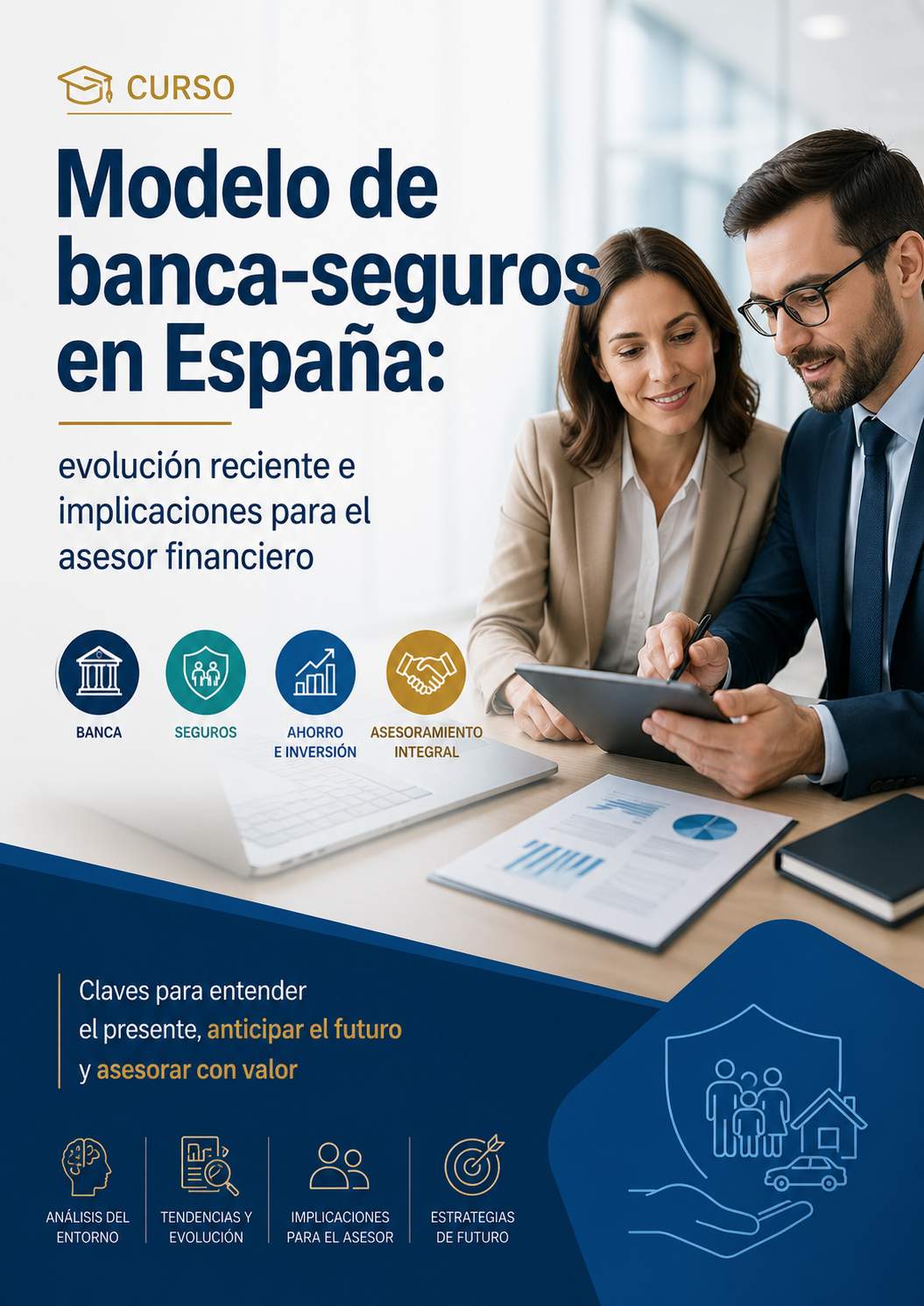 Curso de Modelo de banca-seguros en España: evolución reciente e implicaciones para el asesor financiero